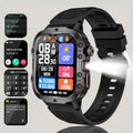 For Xiaomi Military 1.96 "HD screen GPS Smartwatch Fitness IP68 Waterproof 100+Sport Tracker Bluetooth call SmartWatch 2025 New